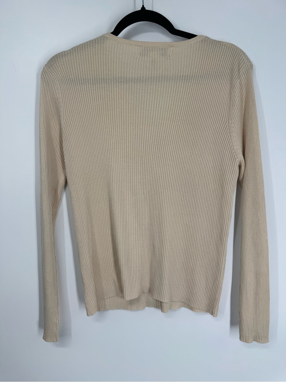 Pendleton Ribbed Silk Cardigan Sweater Size Small - Picture 7 of 10